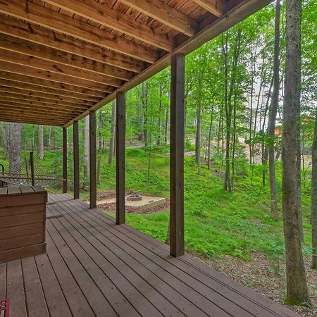 Pinot And Pine Chic Log Cabin About 5 Mi To Blue Ridge Buitenkant foto