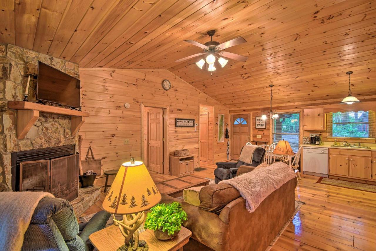 Pinot And Pine Chic Log Cabin About 5 Mi To Blue Ridge Buitenkant foto