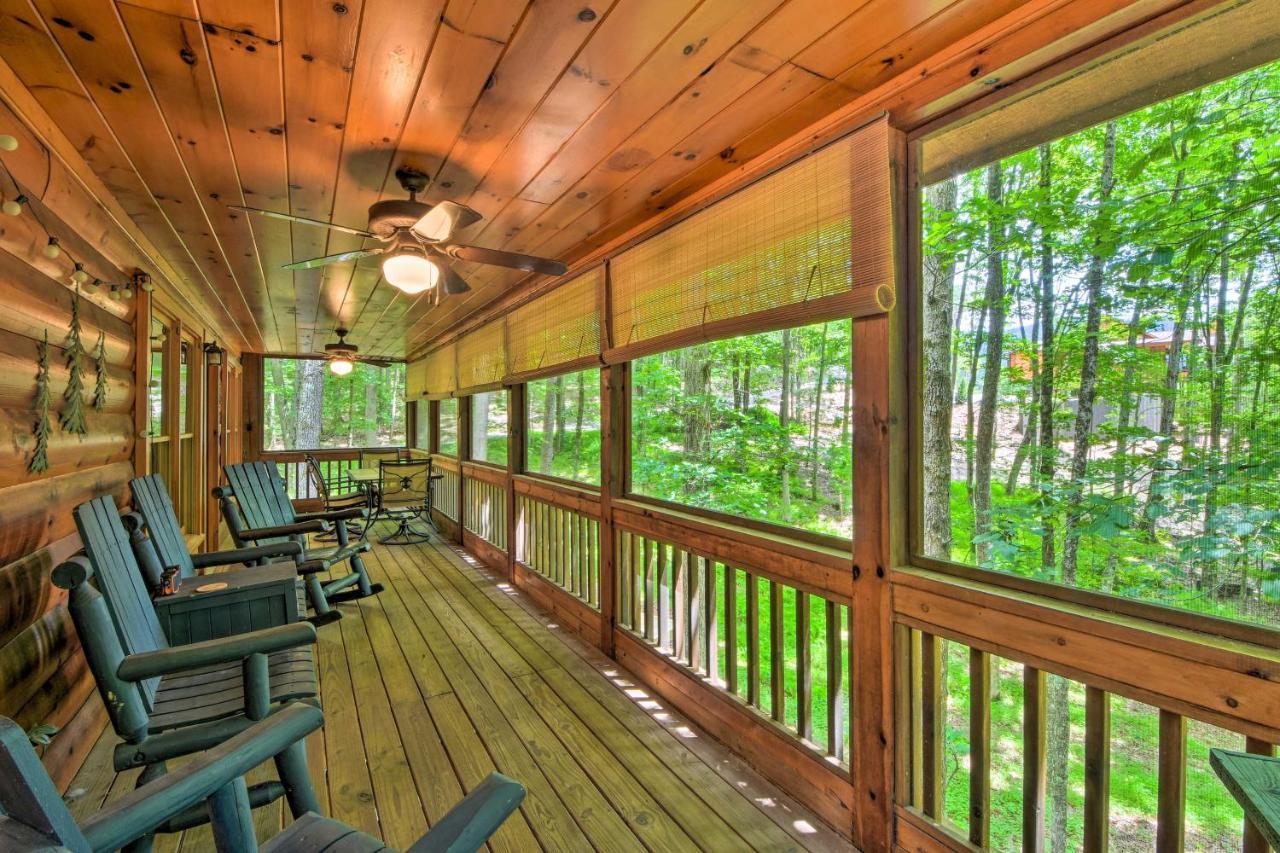 Pinot And Pine Chic Log Cabin About 5 Mi To Blue Ridge Buitenkant foto