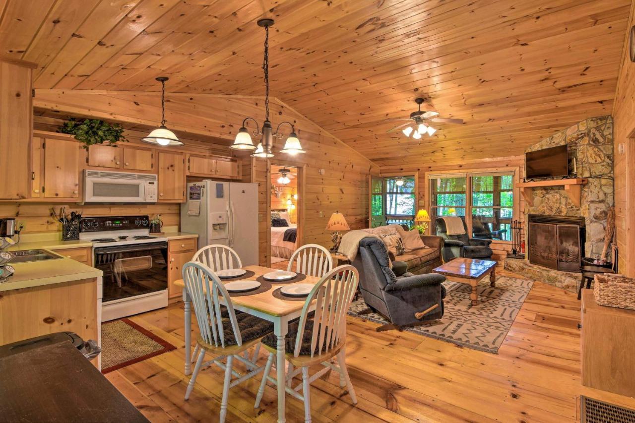 Pinot And Pine Chic Log Cabin About 5 Mi To Blue Ridge Buitenkant foto