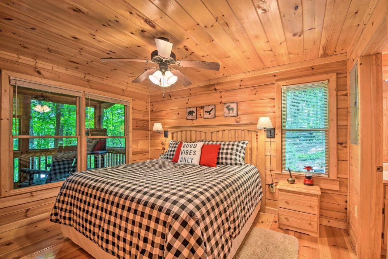 Pinot And Pine Chic Log Cabin About 5 Mi To Blue Ridge Buitenkant foto