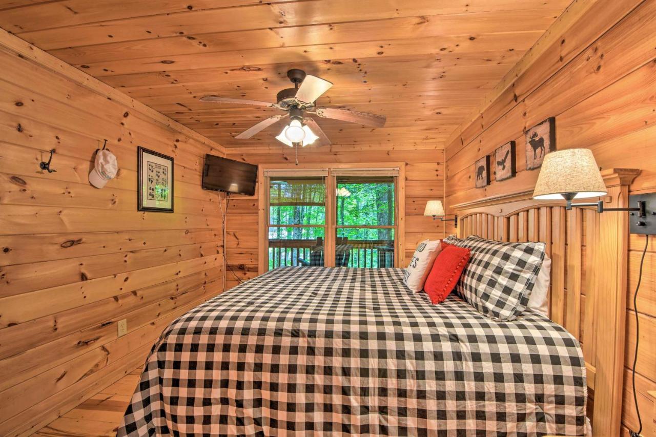 Pinot And Pine Chic Log Cabin About 5 Mi To Blue Ridge Buitenkant foto