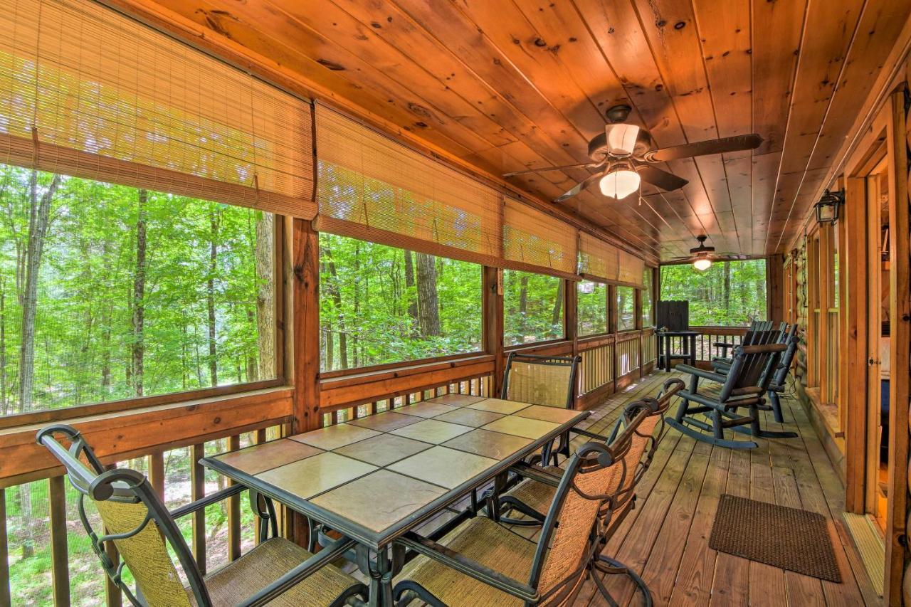 Pinot And Pine Chic Log Cabin About 5 Mi To Blue Ridge Buitenkant foto