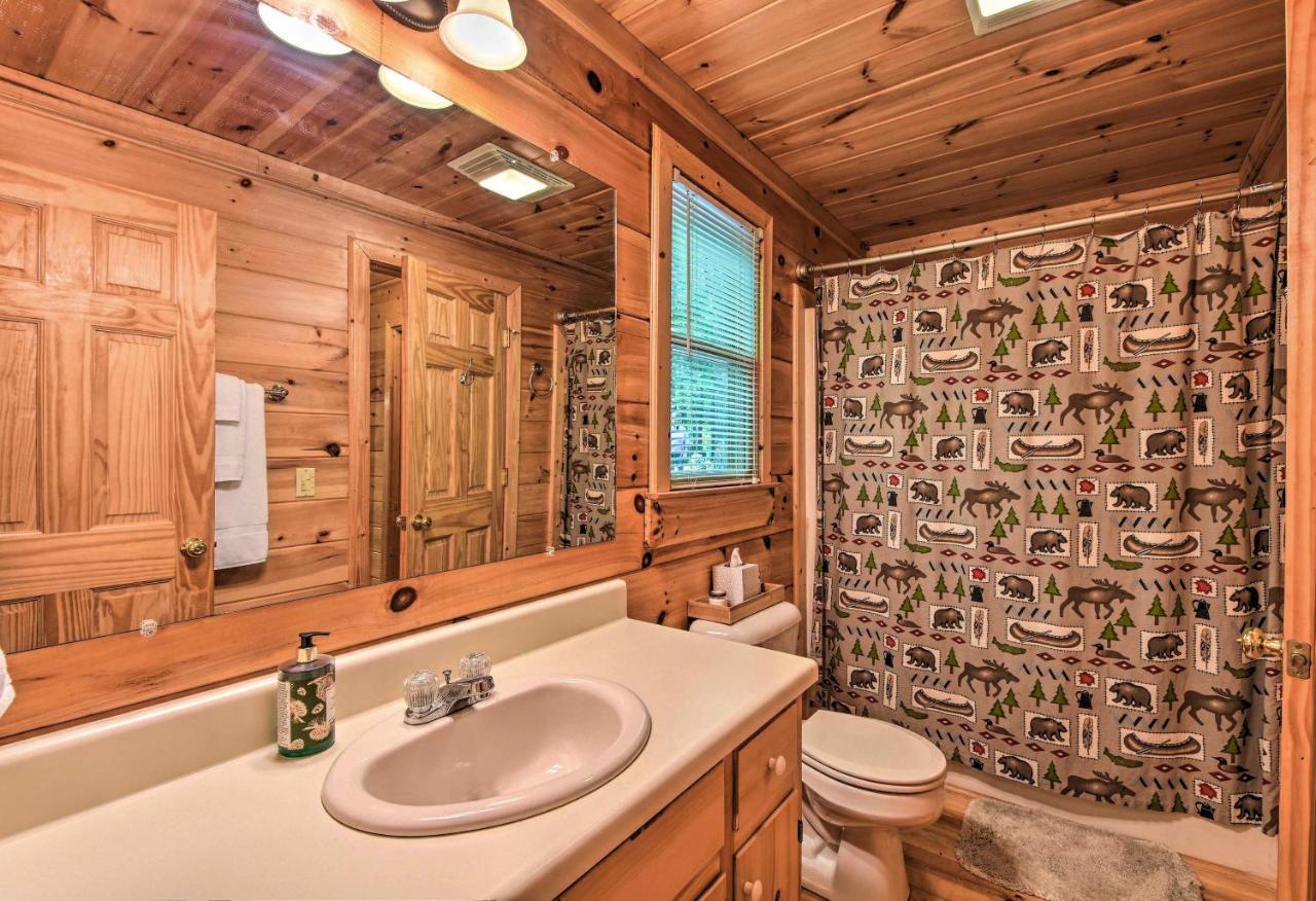 Pinot And Pine Chic Log Cabin About 5 Mi To Blue Ridge Buitenkant foto